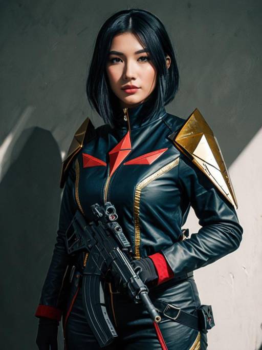 Realistic CZ2128 Delta Cosplay Character