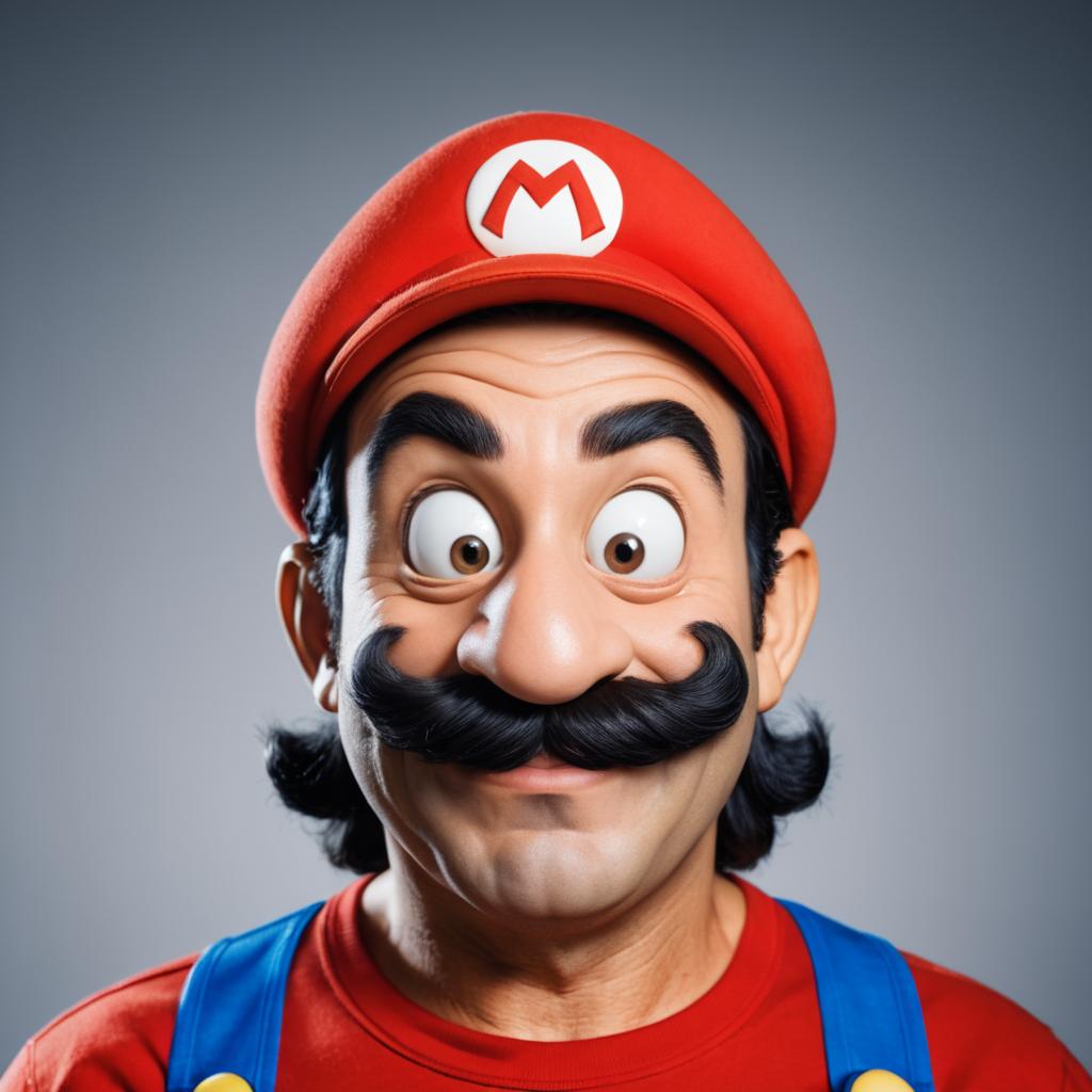 Goofy Mario Mugshot: A Humorous Twist