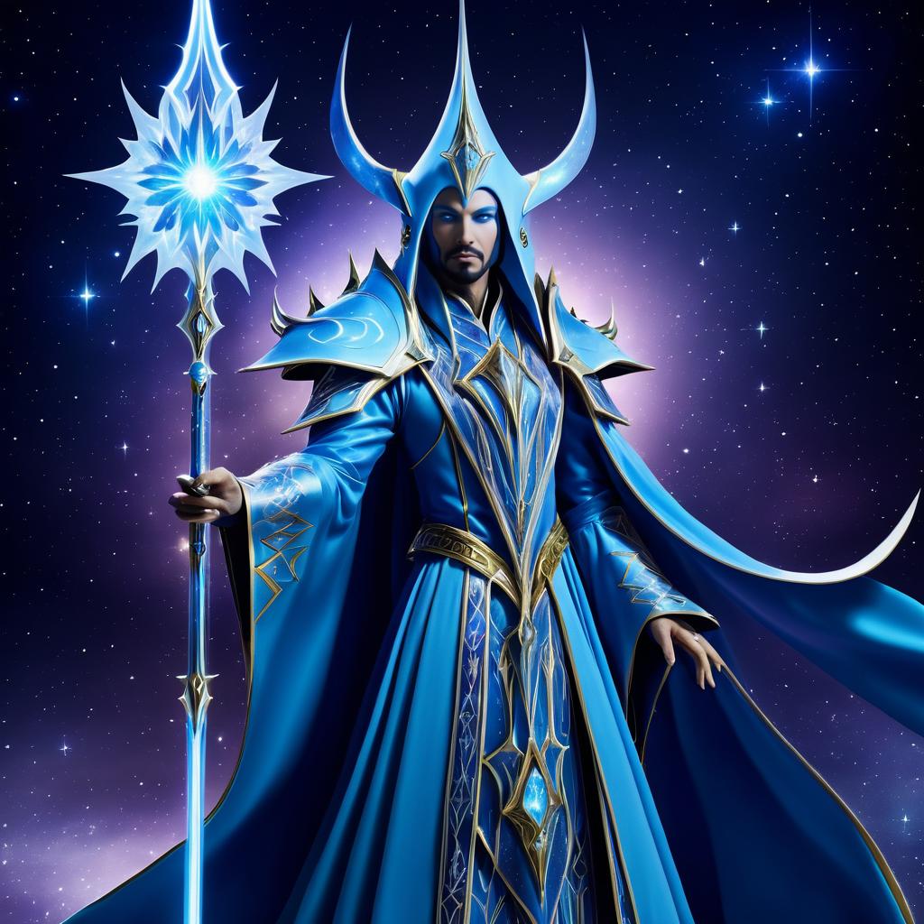 Eldar Farseer in Cosmic Elegance