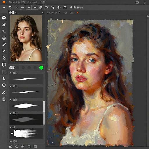 Photo to Digital Oil Painting Transformation