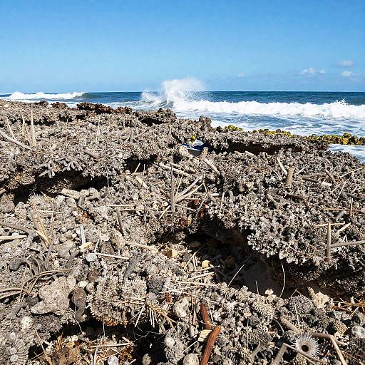 Vivid Oceanfront Bluffs Scene