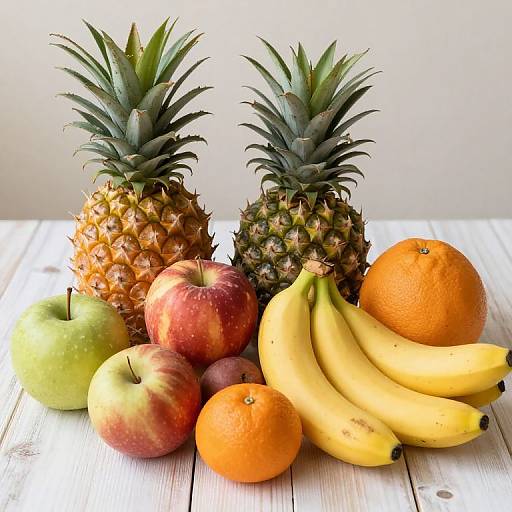 Vibrant Assorted Fruits Display