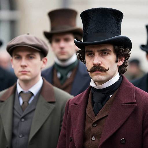 Victorian Era Portrait of Three Gentlemen