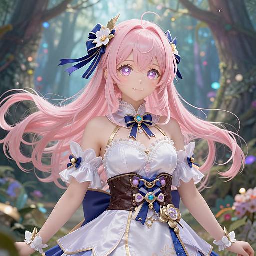 Fantasy Anime Waifu Girl Portrait