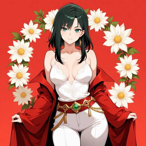 Elegant Cowgirl by a Serene Brook Elegant Cowgirl by a Serene Brook