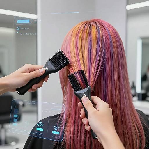 Real-Time AI Hair Transformation