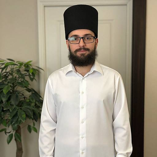 Realistic Rabbi Adult Costume Portrait