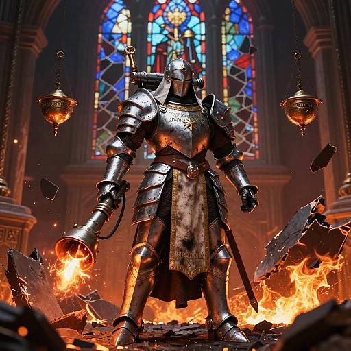 Heroic Sister of Battle in Lava Abyss