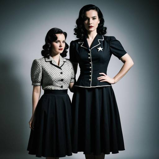 Vintage 1940s Inspired Elegant Dresses
