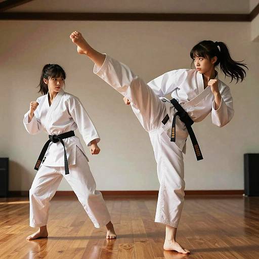 Anime Martial Arts Action Poses