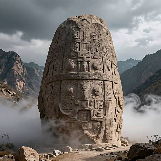 Epic Ancient Stone Sculpture