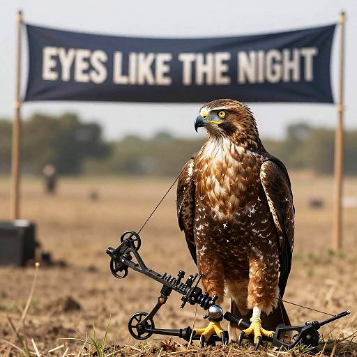 Stealth Hawk with Compound Bow