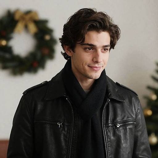 Casual Portrait of a Young Man