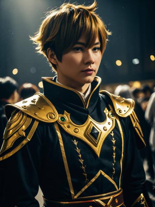 Candid Genshin Cosplay Portrait at Convention