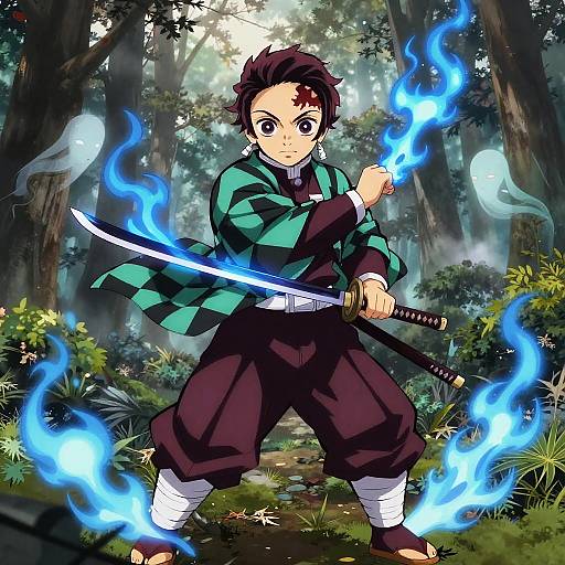 Fierce Demon Slayer Warrior Generator