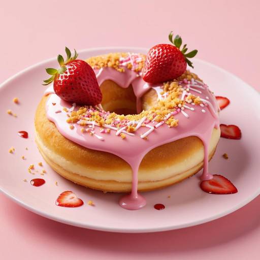 Delicious Pastry Delight Close-Up Delicious Pastry Delight Close-Up