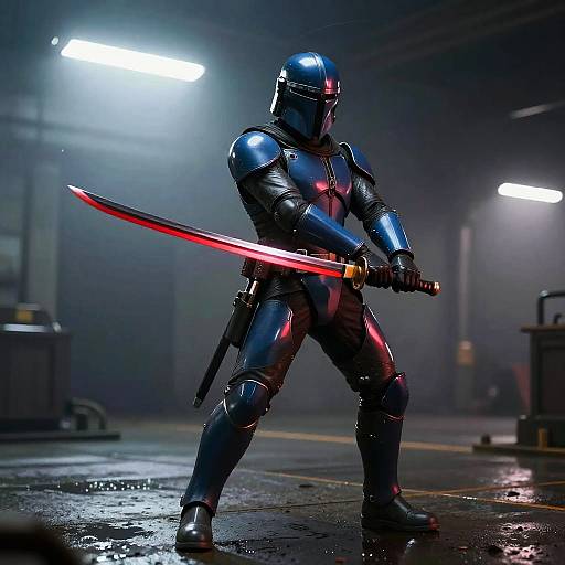 Augmented Bounty Hunter in Urban Docks