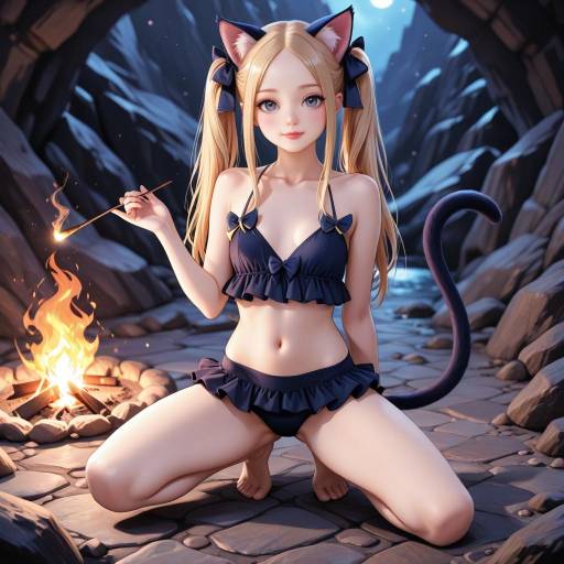Abigail Williams in a Magical Cavern