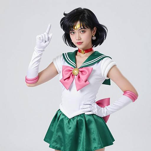 Modern Sailor Jupiter Cosplay Photoshoot