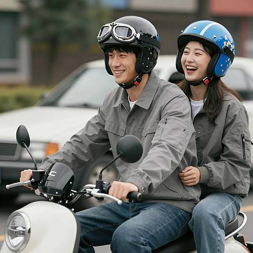 Joyride: Couple on a Motorcycle Adventure