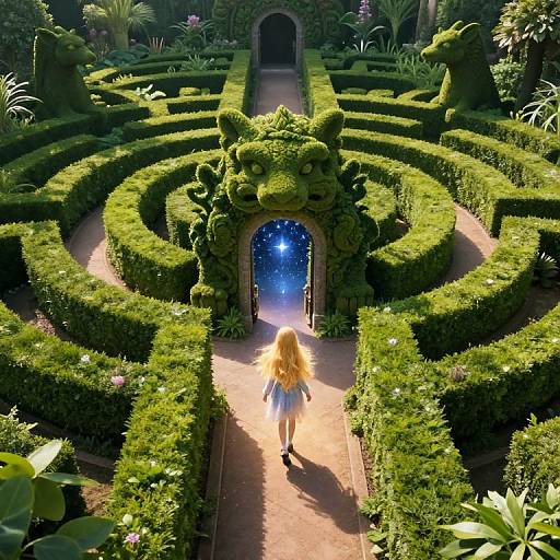 Mystical Garden Labyrinth Adventure
