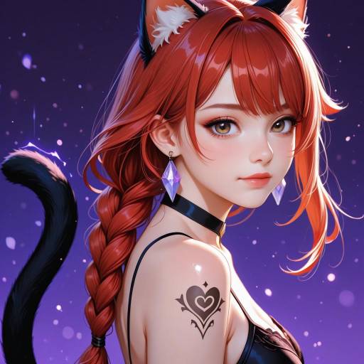 Energetic Genshin Impact Cat Girl