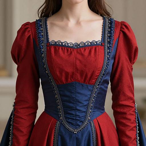 Close-Up Woman in Lord Farquaad Dress