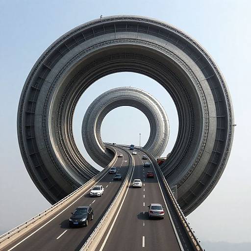Spiraling Highway to the Sky