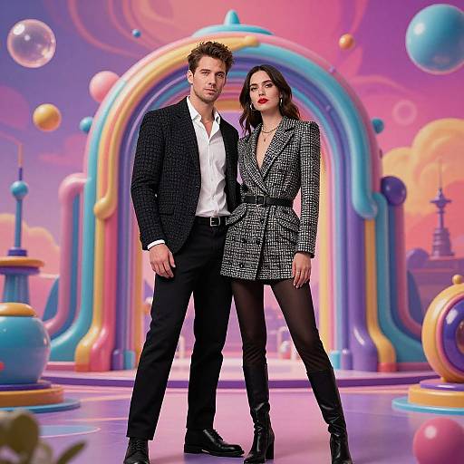 Stylish Couple by Futuristic Fantasy