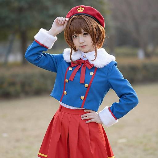 Confident Aijou Karen Cosplay Outfit