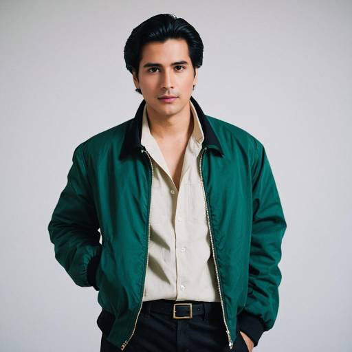 1980s León Cosplay Costume in Long Shot
