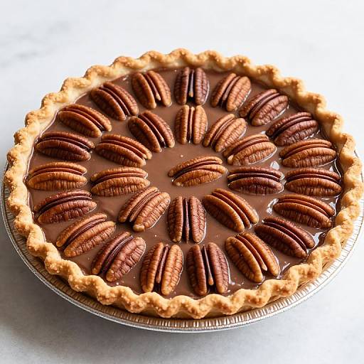 Toffee Chocolate Pecan Pie Delight