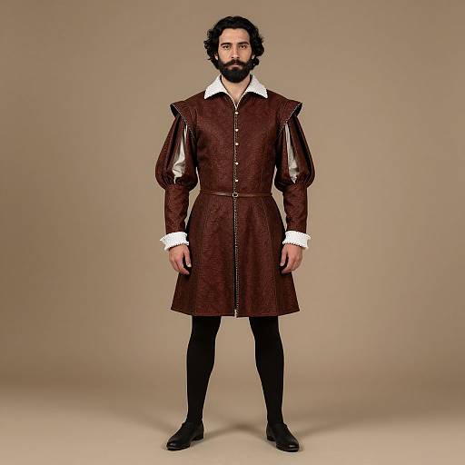 Renaissance Male Fashion Portrait