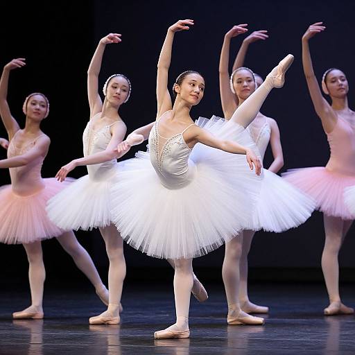 Elegante Ballett-Tutus im Impressionismus
