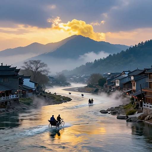 Surreal Mountains and Luminous Rivers