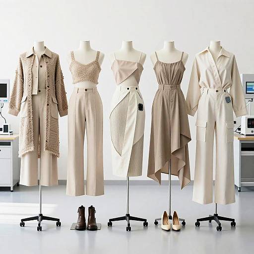 AI-Driven Sustainable Fashion Designs