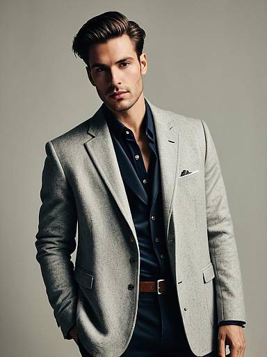 Photorealistic Modern Fashion Portrait