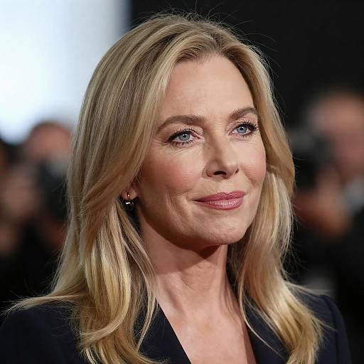 Soft-Lit Portrait of Middle-Aged Blonde