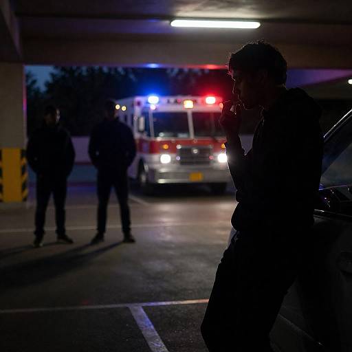 Mysterious Night in a Parking Garage