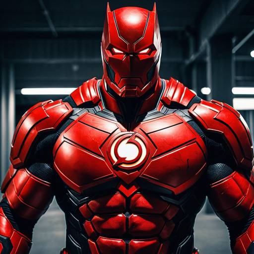 Atrocitus Cosplay with Red Armor Details