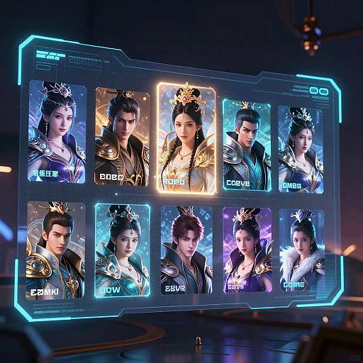 Futuristic Character Portrait Generator