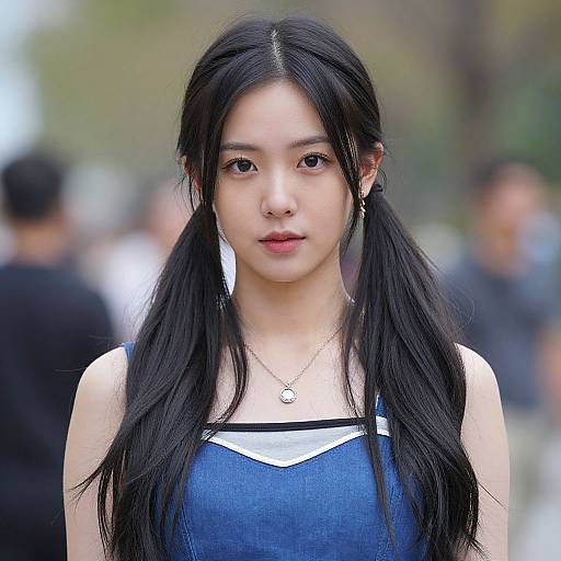 Realistic Portrait of Woman in Zardoz Costume