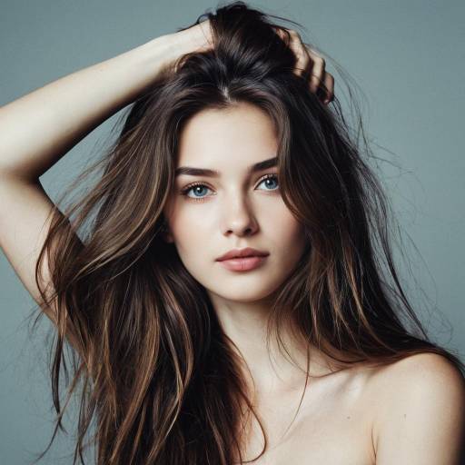 Realistic Portrait of a Young Woman