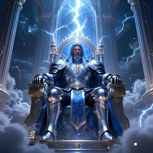 Zezus on Celestial Throne