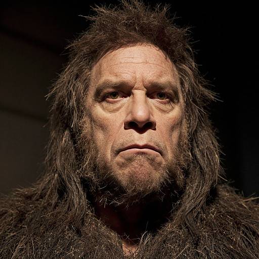 Joe Rogan as Neanderthal Wax Portrait