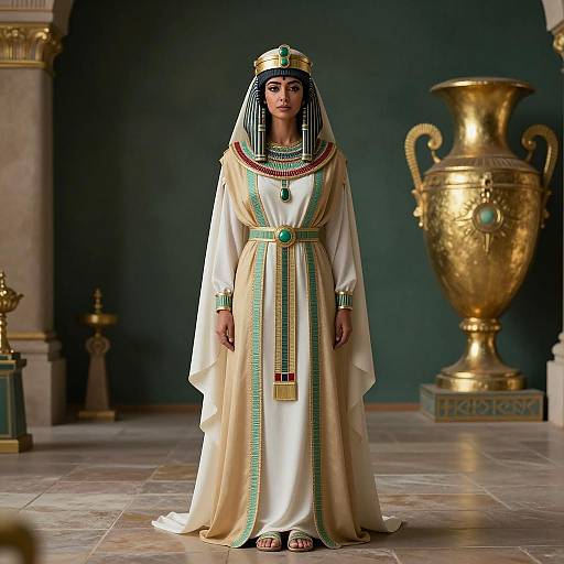 Realistic Female Jafar Costume Portrait