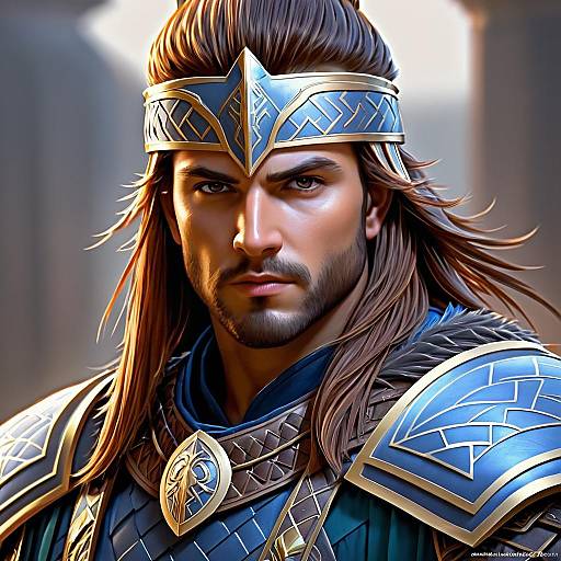 Dacian Falx Fighter Fantasy Headshot