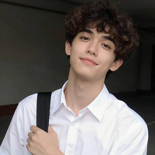 Casual Portrait of a Young Man