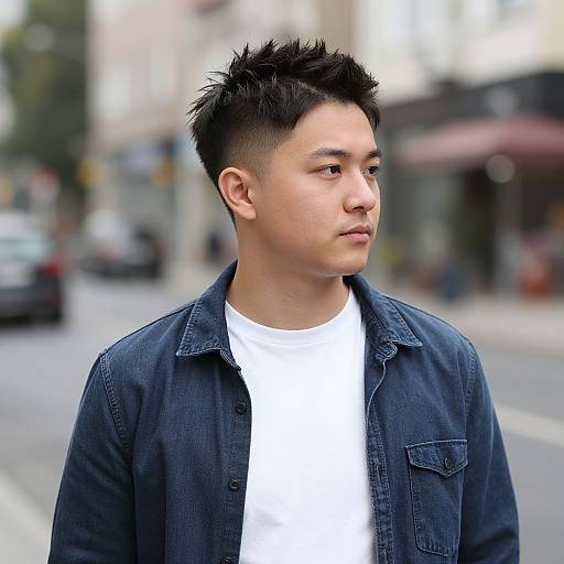 Dynamic Street Style Portrait