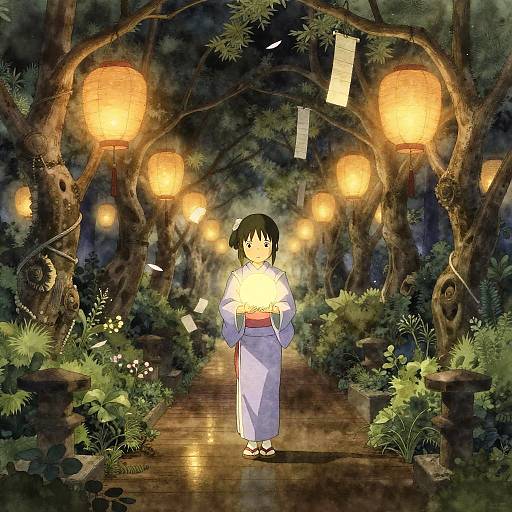 Twilight Garden Maze Fantasy